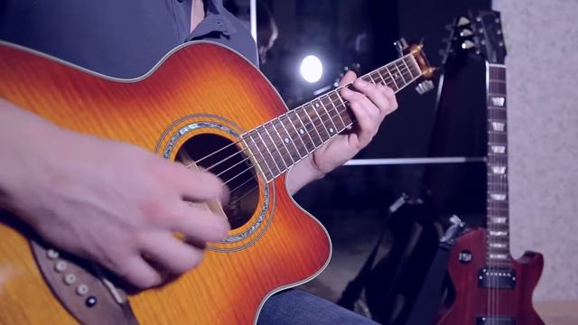 (Playthrough) Инструментал на акустике - Гравитация (acoustic cover) смотреть онлайн