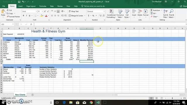 Tims excel tutorial смотреть онлайн