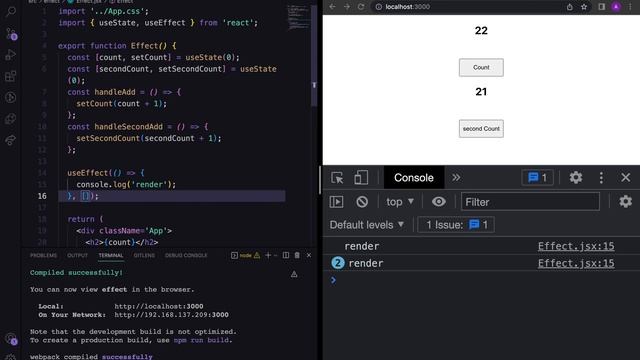 12-dars. React useEffect hook bilan tanishamiz. смотреть онлайн
