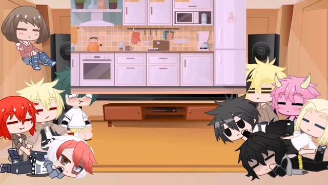 Mha react to what Deku do when he's home alone//link of original video in bio//gacha club смотреть онлайн