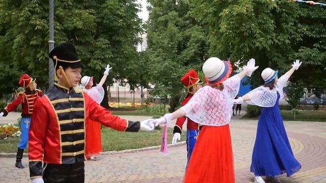 "Гусарский танец" Каневская.семья Колчевы лето 2022 смотреть онлайн