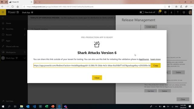 Introduction to template apps in Power BI - THR2014 смотреть онлайн