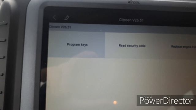 Программирование ключей Citroen C3 Picasso Program Keys. Xtool H6E. смотреть онлайн