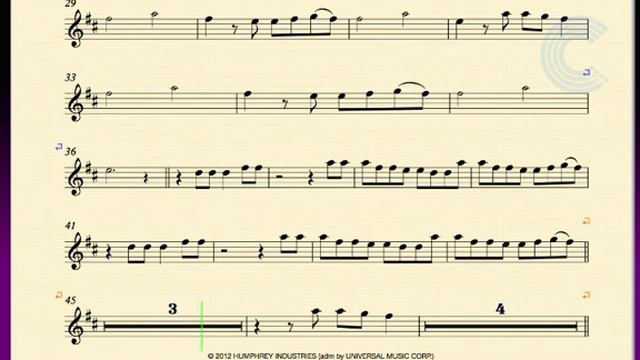 Safe and Sound - Capital Cities - Clarinet Sheet Music, Chords, and Vocals смотреть онлайн