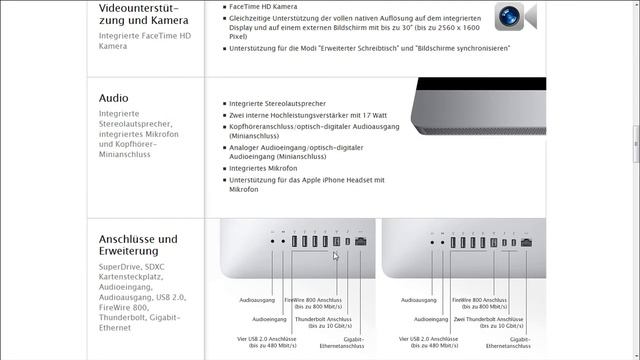 iMac 2011 - Intel SandyBridge, AMD Radeon, Thunderbolt, Facetime German/Deutsch смотреть онлайн