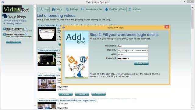 How to install a WordPress blog - Video Jeet Training смотреть онлайн