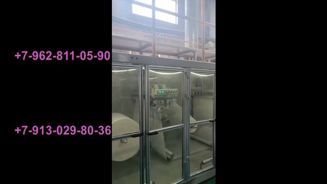 Линия для изготовления одноразовых пеленок (не включает клеевую машину и компрессор) смотреть онлайн