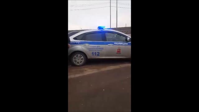 Участников автопробега в Волоколамске задерживает полиция