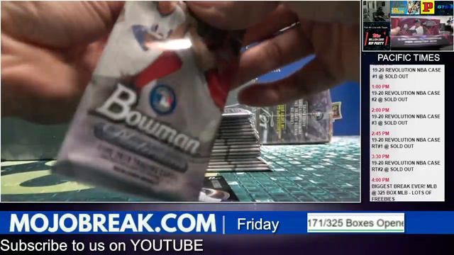PART 2: MOJO MLB BIGGEST BREAK EVER 325 BOX RANDOM смотреть онлайн