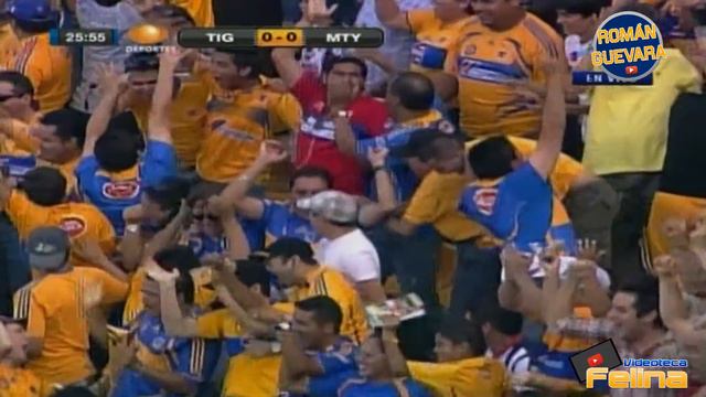 Los 11 Goles De Gastón "La Gata" Fernández Con Tigres HD смотреть онлайн