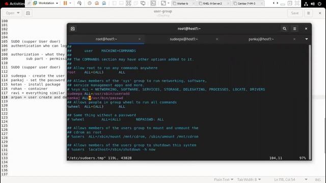 Understanding SUDO in Red Hat 9: How to Use it Safely and Effectively | RHCSA | RedHat-9 #rhcsa смотреть онлайн