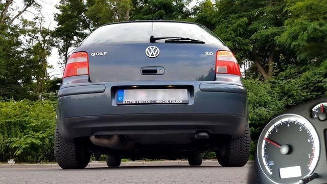 VW Golf 4 (2.0) stock Sound смотреть онлайн