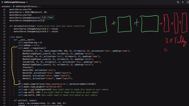 Self Driving AI in 100 lines of code | Raspberry Pi смотреть онлайн