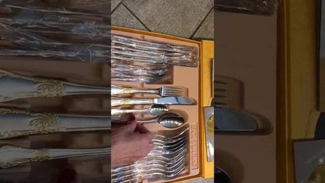 Столовые приборы из нержавеющей стали Hoffburg смотреть онлайн
