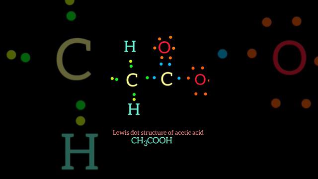 lewis structure of acetic acid.how to draw Lewis structure of acetic acid.CH3 COOH lewis structure смотреть онлайн