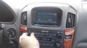 Bluetooth audio/AUX в Lexus RX300