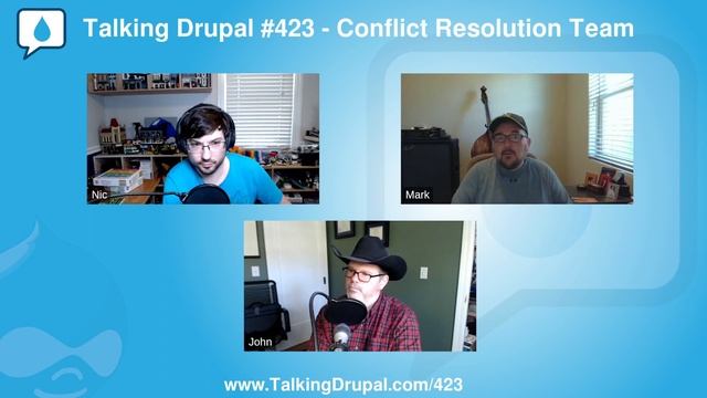 Talking Drupal #423 - Conflict Resolution Team смотреть онлайн