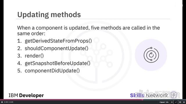 4. Developing Front End Apps with React смотреть онлайн