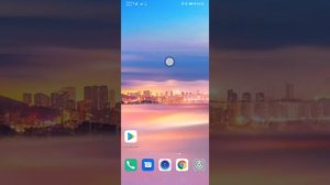 Убираем сенсорную кнопку навигации с экрана телефона.