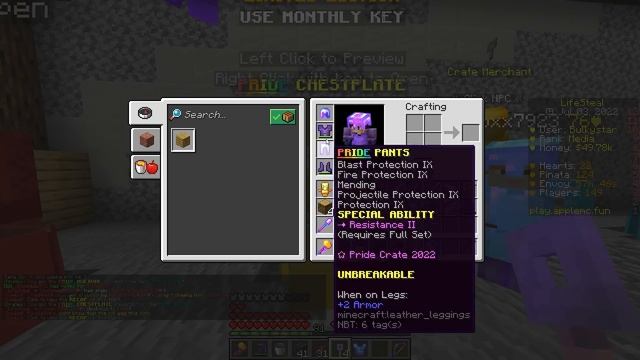 I Got 100 HEARTS in LIFESTEAL SMP смотреть онлайн