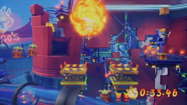 Crash 4 Food Run TT 0:45.36 (PS5) смотреть онлайн