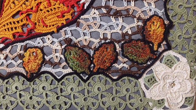 How to make a Crochet Art Lace Piece - The 7 Step Process смотреть онлайн