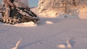 КАК НУЖНО УПРАВЛЯТЬ СНЕГОХОДОМ / ВИДЕОУРОК ДЛЯ ДИЛЕТАНТОВ / СМ-002 С ДВИГАТЕЛЕМ ЛОНЧИН 30 Л.С.