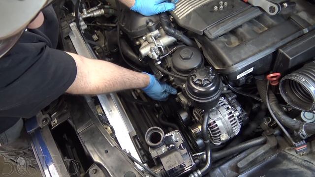 BMW X3 E83 Coolant Leaks And Water Pump Replacement DIY смотреть онлайн