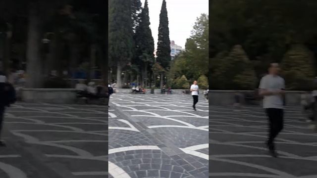 Площадь фонтанов. Баку. смотреть онлайн
