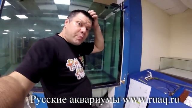 Аквариум 2500 литров. Ремонт смотреть онлайн