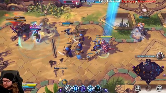 ♥ Heroes of the Storm (A-Z Gameplay) Tassadar (HoTs Quick Match) смотреть онлайн