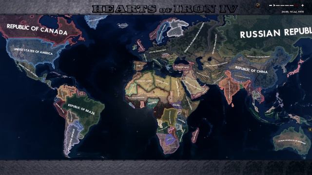 The Fall of the Soviet Union: HOI4 Timelapse Part 2 смотреть онлайн