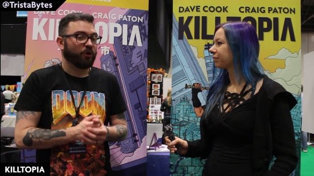 KILLTOPIA! Cyberpunk! Killer Robots! Death & Destruction! (Best indie comics of MCM Comic Con) смотреть онлайн