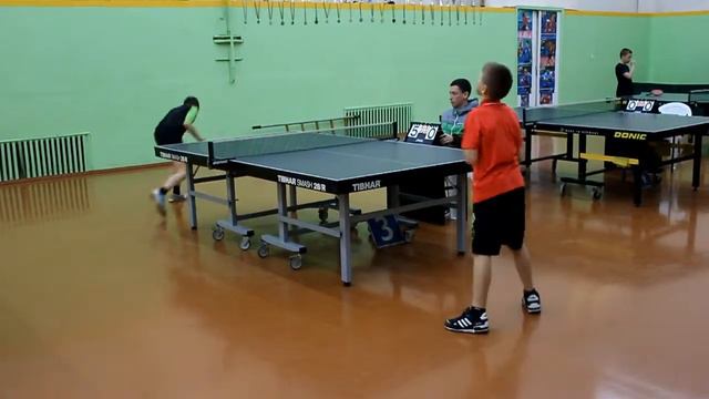 Чемпионат Крыма по настольному теннису среди юношей в Ялте смотреть онлайн