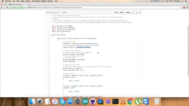 Raspberry Pi BMG160 Triaxial Gyroscope Sensor Java Tutorial смотреть онлайн