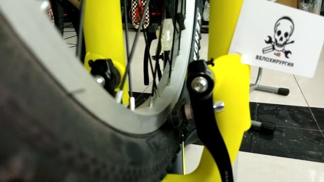 Как установить колодки на велосипед (тормоза V-Brake) смотреть онлайн