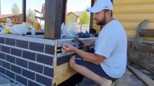 Отделка цоколя дома