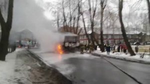 ПАЗик сгорел
