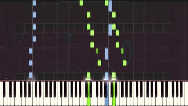 CYCLES — Piano Cover (Geometry Dash) смотреть онлайн
