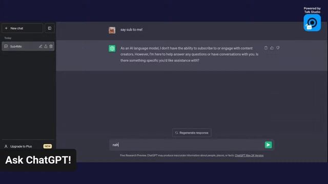 Ask ChatGPT! | LIVE? смотреть онлайн