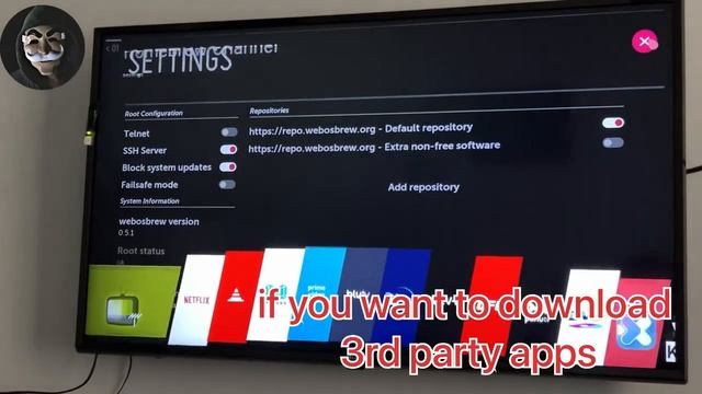 How To Root LG WEBOS TV | Install Custom Apps| LG WEBOS TV-lere Root Atma