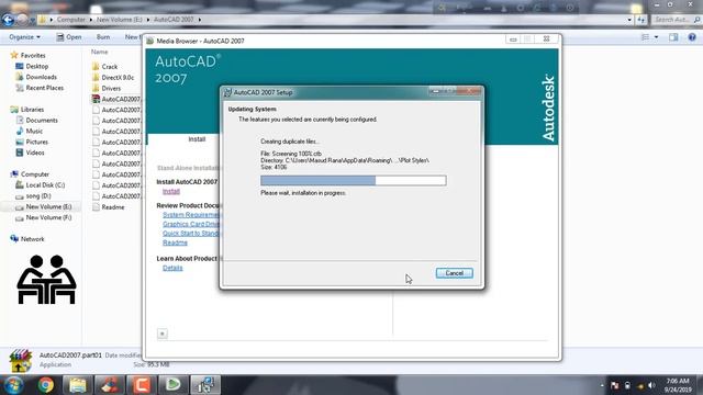 How to install AutoCAD 2007 on windows 7,8,10 (32/64-bit) AID TV смотреть онлайн
