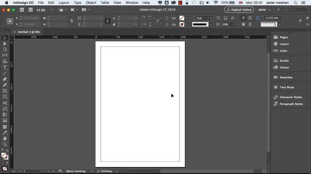 Changing the Default font style in Adobe InDesign CC 2018 смотреть онлайн