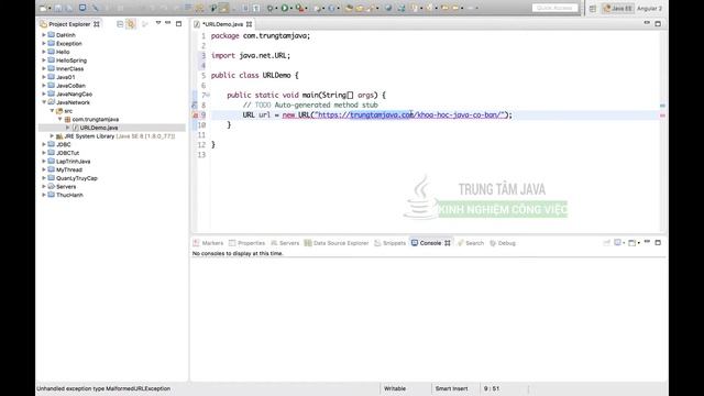 Java Network 02 - URL class trong Java смотреть онлайн