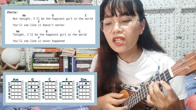 BLACKPINK - The Happiest Girl | Ukulele Play-along by Meralyn Lebante смотреть онлайн