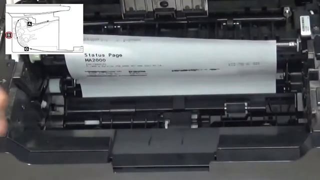 KYOCERA MA2000w - Papierstoring Verhelpen.