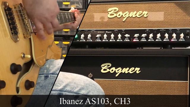 [A:Senn906] Bogner Ecstasy 101B, Bogner cab, Ibanez AS103 смотреть онлайн