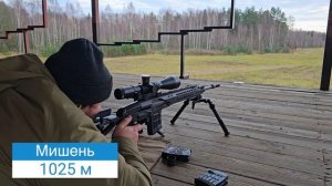 Карабин Тигр, стреляем 1460 метров. #prostrelkov #карабинтигр #свд