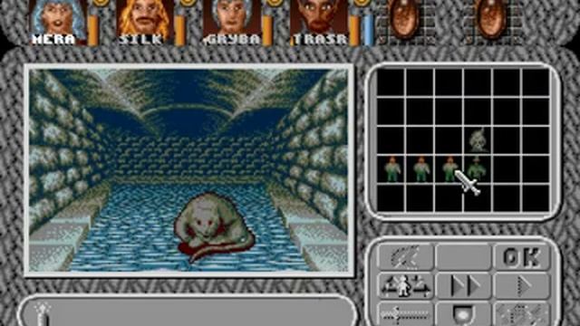 Let's Play Amberstar Part 06 First Dungeon - The Sewers смотреть онлайн