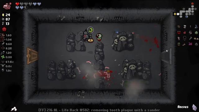 The Binding of Isaac: Rebirth + MODS [FIEND FOLIO] AND MORE. EVERY RUN #4 смотреть онлайн